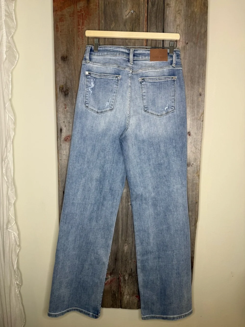 Judy Blue High Rise Straight Leg Light Wash Women’s Jeans 28 - Picture 7 of 12